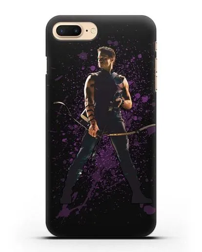 Чехол с иллюстрацией Соколиный Глаз силиконовый для iPhone 7 Plus