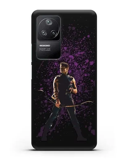 Чехол с иллюстрацией Соколиный Глаз силиконовый для Xiaomi Poco F4