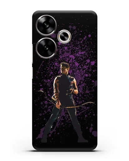 Чехол с иллюстрацией Соколиный Глаз силиконовый для Xiaomi Poco F6