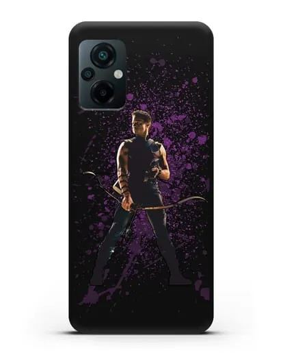 Чехол с иллюстрацией Соколиный Глаз силиконовый для Xiaomi Poco M5