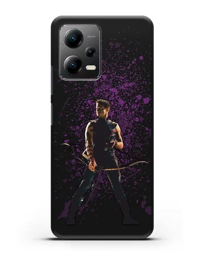 Чехол с иллюстрацией Соколиный Глаз силиконовый для Xiaomi Poco X5