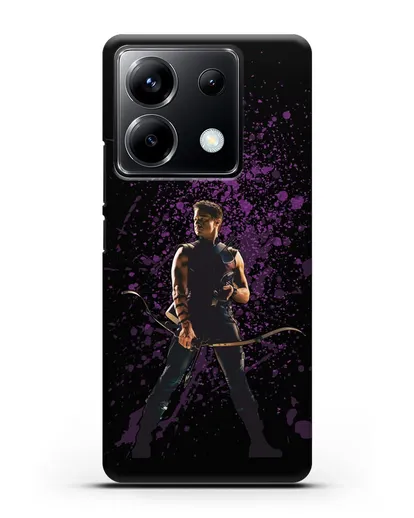 Чехол с иллюстрацией Соколиный Глаз силиконовый для Xiaomi Poco X6