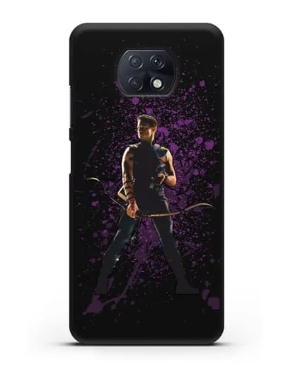 Чехол с иллюстрацией Соколиный Глаз силиконовый для Xiaomi Redmi Note 9T