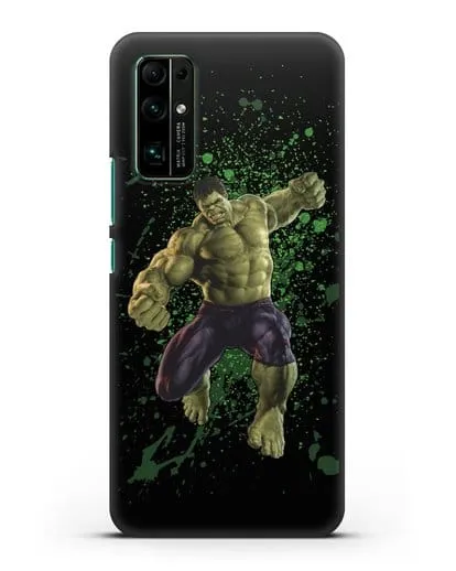 Чехол с иллюстрацией Халк силиконовый для Honor 30