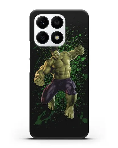 Чехол с иллюстрацией Халк силиконовый для Honor X8a