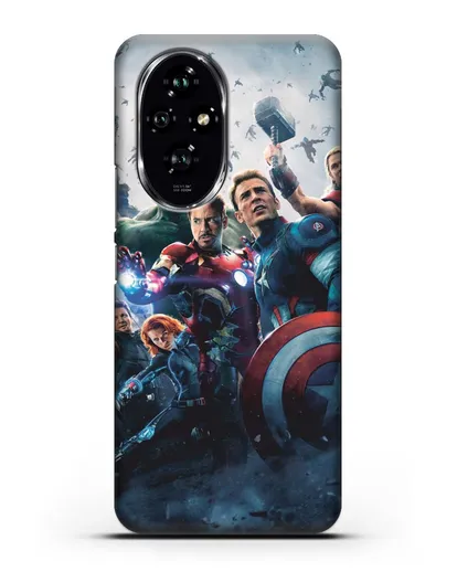Чехол с иллюстрацией Мстители силиконовый для Honor 200