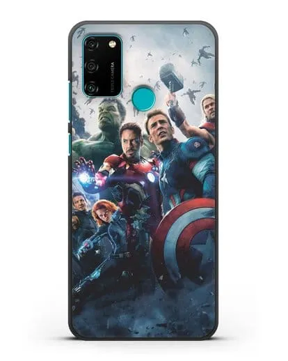 Чехол с иллюстрацией Мстители силиконовый для Honor 9A