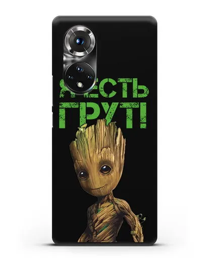 Чехол с иллюстрацией Грут силиконовый для Honor 50