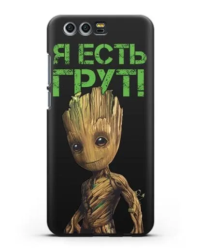 Чехол с иллюстрацией Грут силиконовый для Honor 9