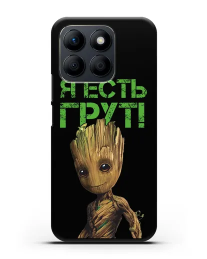 Чехол с иллюстрацией Грут силиконовый для Honor X8b