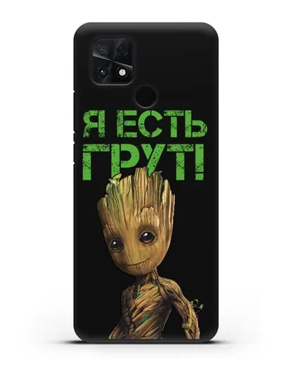 Чехол с иллюстрацией Грут силиконовый для Xiaomi Poco C40