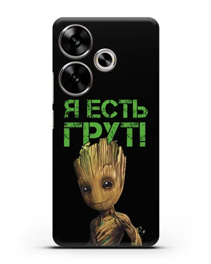 Чехол с иллюстрацией Грут силиконовый для Xiaomi Poco F6