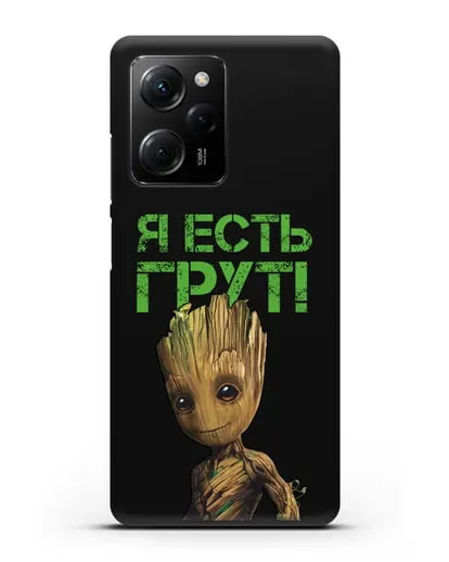 Чехол с иллюстрацией Грут силиконовый для Xiaomi Poco X5 Pro