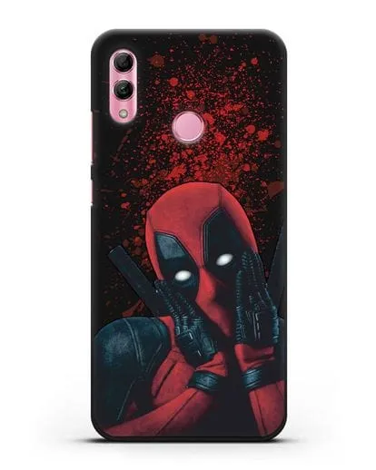 Чехол с иллюстрацией Дэдпул силиконовый для Honor 10 Lite