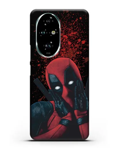 Чехол с иллюстрацией Дэдпул силиконовый для Honor 200 Pro