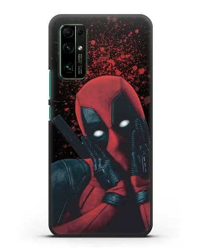 Чехол с иллюстрацией Дэдпул силиконовый для Honor 30