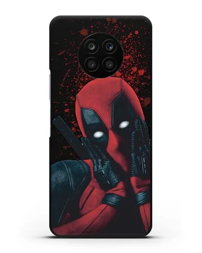 Чехол с иллюстрацией Дэдпул силиконовый для Honor 50 lite