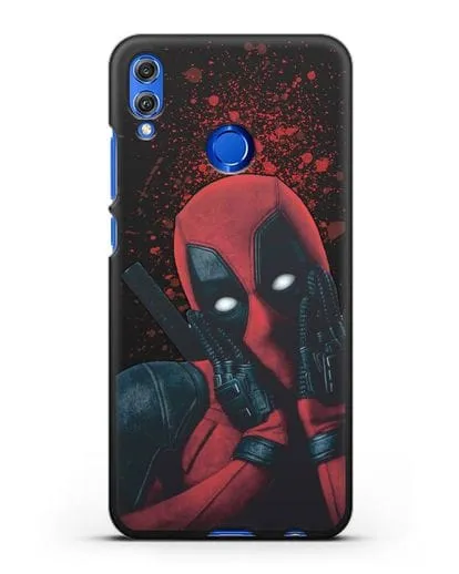Чехол с иллюстрацией Дэдпул силиконовый для Honor 8X