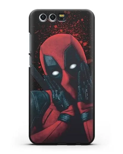 Чехол с иллюстрацией Дэдпул силиконовый для Honor 9