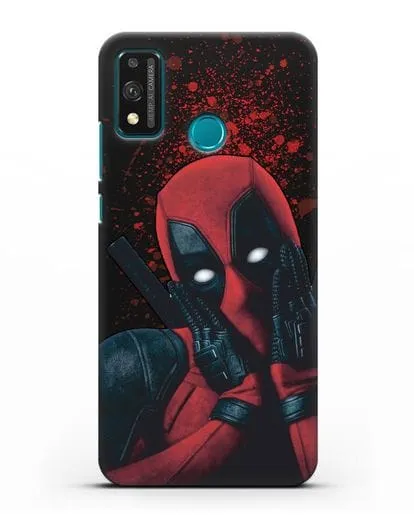 Чехол с иллюстрацией Дэдпул силиконовый для Honor 9X lite