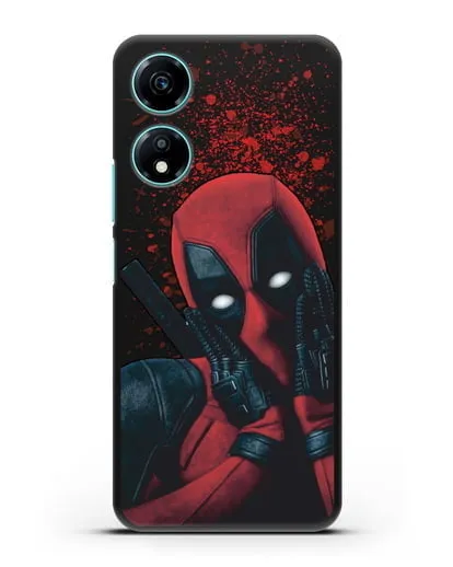 Чехол с иллюстрацией Дэдпул силиконовый для Honor X5 Plus