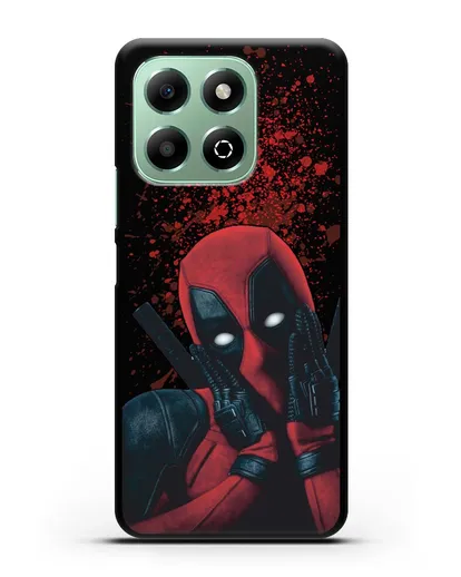 Чехол с иллюстрацией Дэдпул силиконовый для Honor X6b