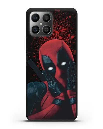 Чехол с иллюстрацией Дэдпул силиконовый для Honor X8