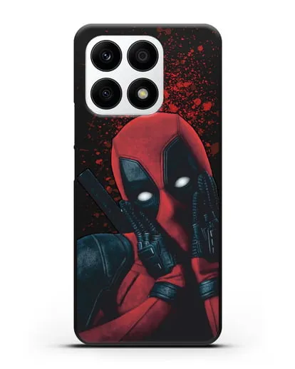 Чехол с иллюстрацией Дэдпул силиконовый для Honor X8a