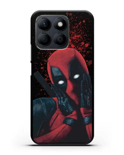 Чехол с иллюстрацией Дэдпул силиконовый для Honor X8b