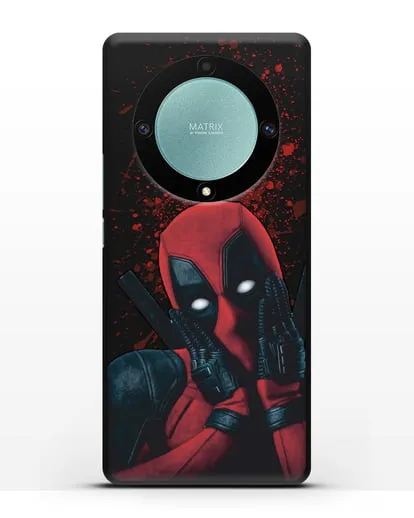 Чехол с иллюстрацией Дэдпул силиконовый для Honor X9a