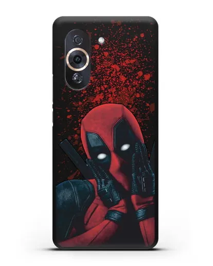 Чехол с иллюстрацией Дэдпул силиконовый для Huawei Nova 10