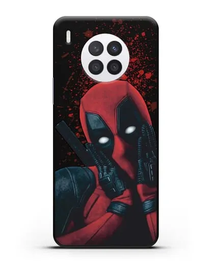 Чехол с иллюстрацией Дэдпул силиконовый для Huawei Nova 8i