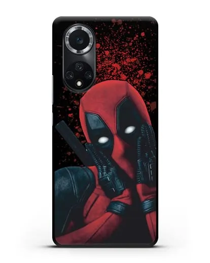 Чехол с иллюстрацией Дэдпул силиконовый для Huawei Nova 9
