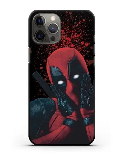 Чехол с иллюстрацией Дэдпул силиконовый для iPhone 12 Pro Max