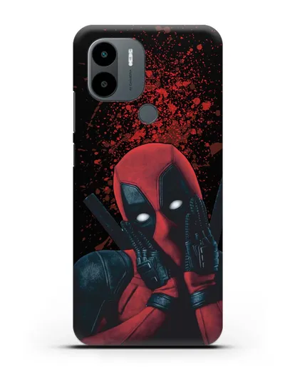 Чехол с иллюстрацией Дэдпул силиконовый для Xiaomi Poco C51