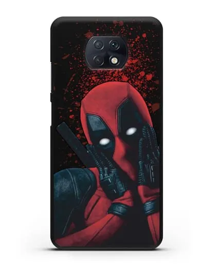 Чехол с иллюстрацией Дэдпул силиконовый для Xiaomi Redmi Note 9T