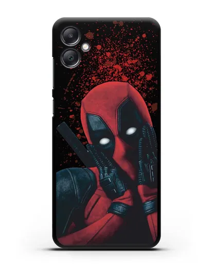 Чехол с иллюстрацией Дэдпул силиконовый для Samsung Galaxy A05 [SM-A055]
