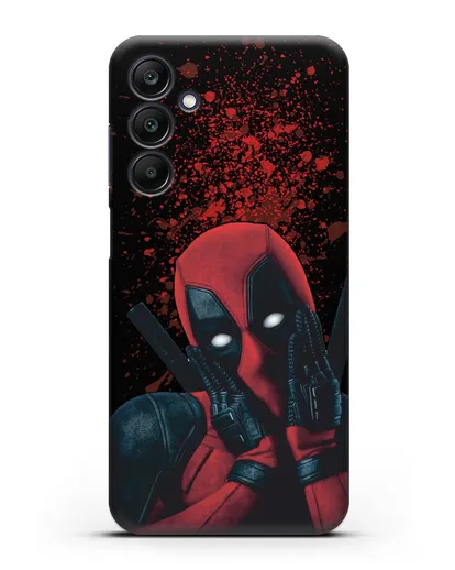 Чехол с иллюстрацией Дэдпул силиконовый для Samsung Galaxy A15 [SM-A155]
