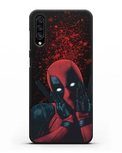 Чехол с иллюстрацией Дэдпул силиконовый для Samsung Galaxy A30s [SM-A307FN]