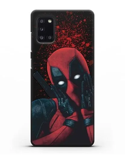 Чехол с иллюстрацией Дэдпул силиконовый для Samsung Galaxy A31 [SM-A315F]