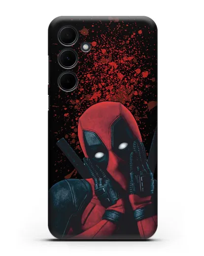 Чехол с иллюстрацией Дэдпул силиконовый для Samsung Galaxy A35 [SM-A356]