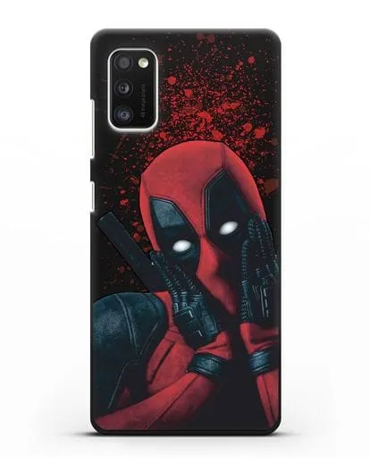Чехол с иллюстрацией Дэдпул силиконовый для Samsung Galaxy A41 [SM-A415F]