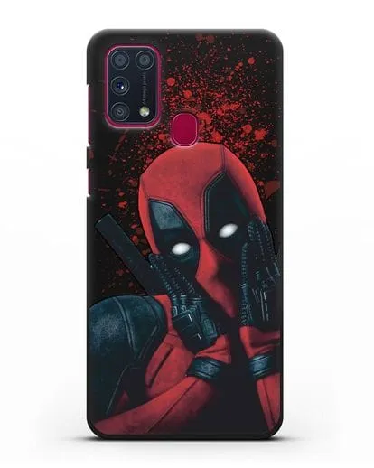 Чехол с иллюстрацией Дэдпул силиконовый для Samsung Galaxy M31 [SM-M315F]