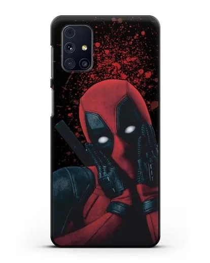 Чехол с иллюстрацией Дэдпул силиконовый для Samsung Galaxy M31s [SM-M317F]
