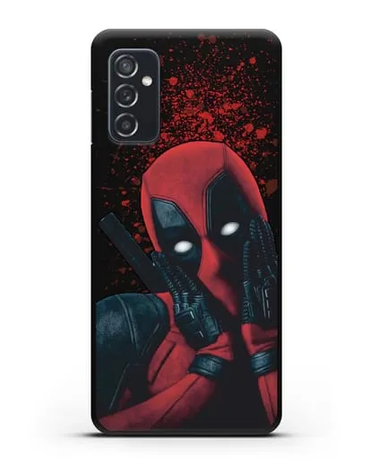 Чехол с иллюстрацией Дэдпул силиконовый для Samsung Galaxy M52 [M526B]