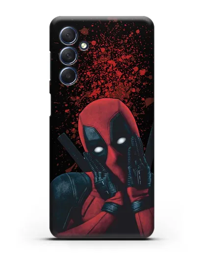 Чехол с иллюстрацией Дэдпул силиконовый для Samsung Galaxy M54 [SM-M546]