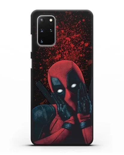 Чехол с иллюстрацией Дэдпул силиконовый для Samsung Galaxy S20 Plus [SM-G985F]