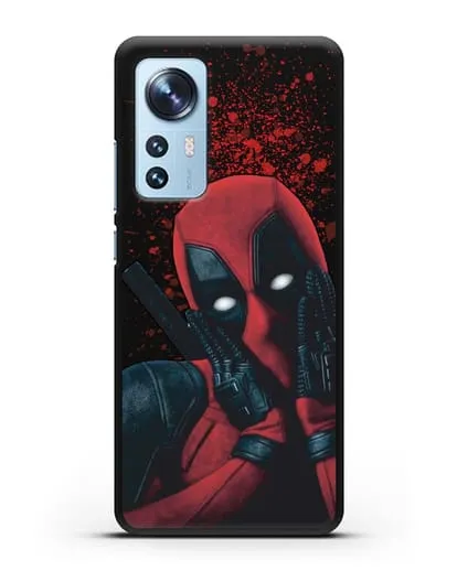 Чехол с иллюстрацией Дэдпул силиконовый для Xiaomi 12 Lite