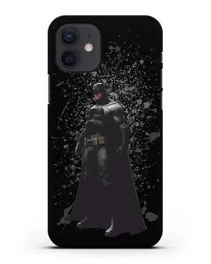 Чехол с иллюстрацией Бэтмен силиконовый для iPhone 12