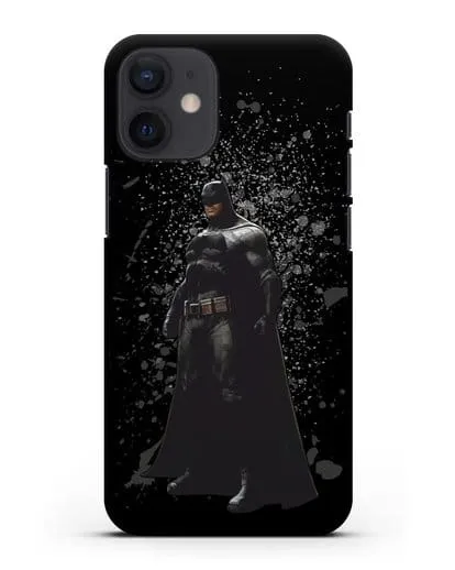 Чехол с иллюстрацией Бэтмен силиконовый для iPhone 12 mini